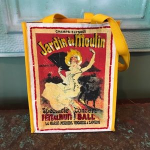 New Never used Bag Yellow/Red Sequence Two Straps